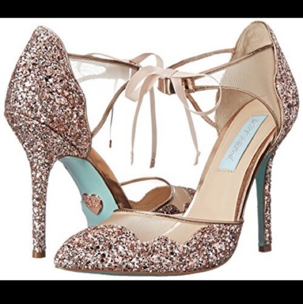 Betsy Johnson Blue Stela Shoes